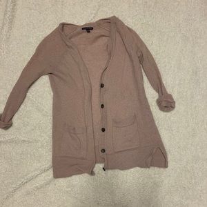 Pink cardigan